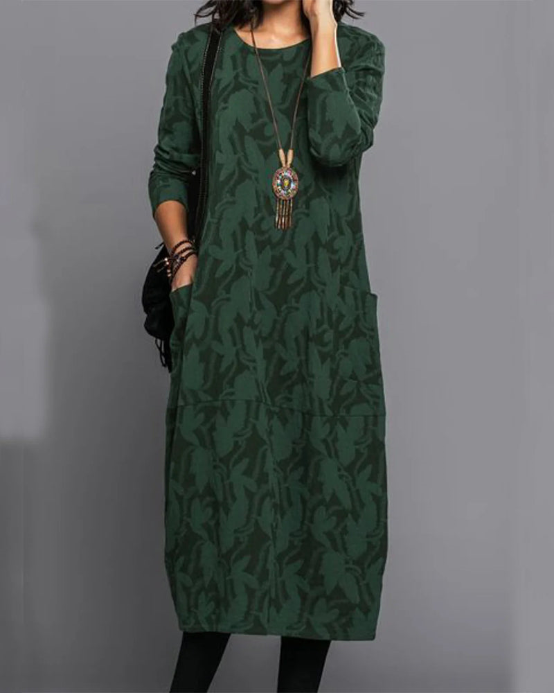 Women's Trendy Sunny Long Floral Dress for All Occasion
