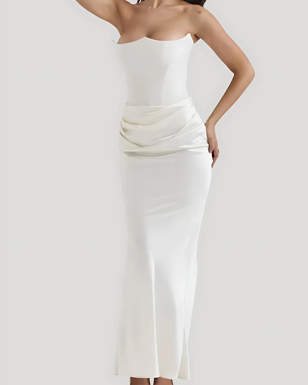 Women’s Polished Draped Occasion Wedding Guest Dresses