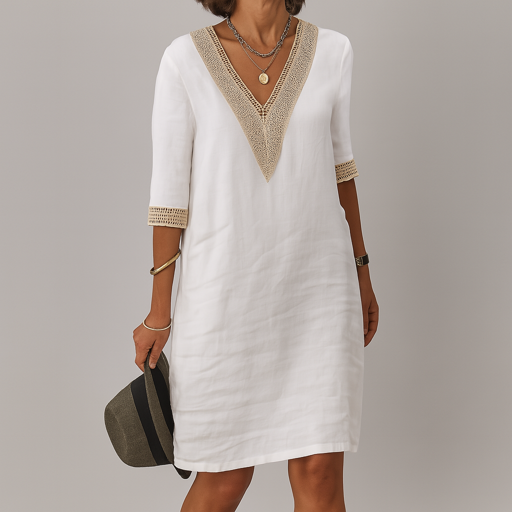 Classic Versatile Flattering Soft Drape Summer Dress for Women