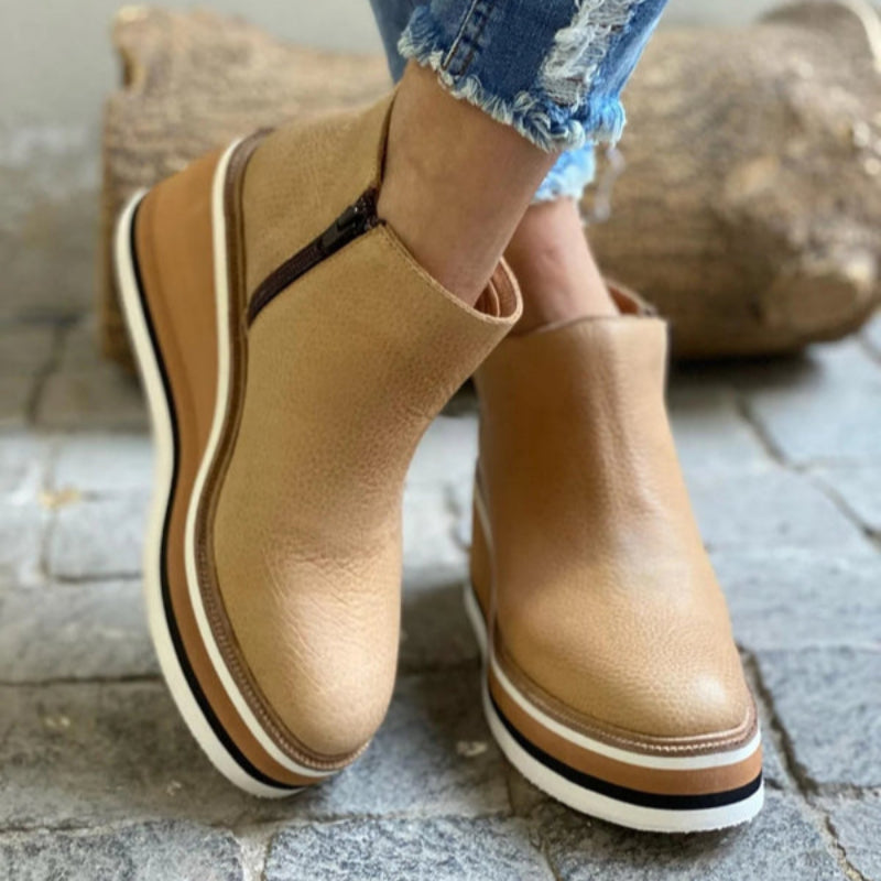 Women’s Platform Chelsea Boots Winter Height and Style