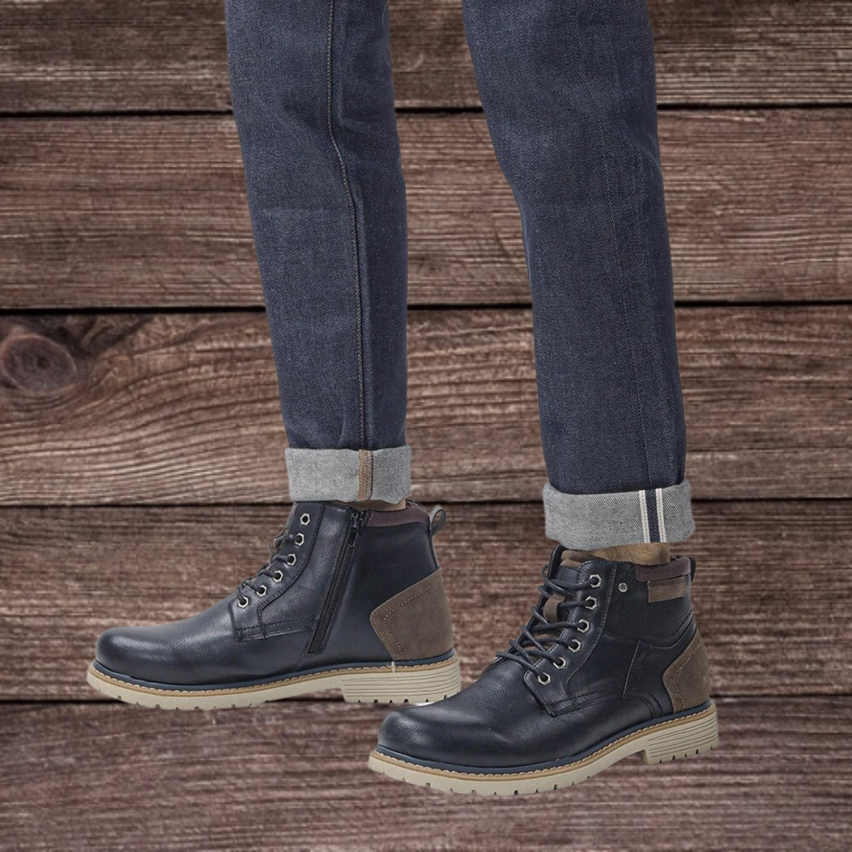 Stylish adventure sturdy hiking boots for men