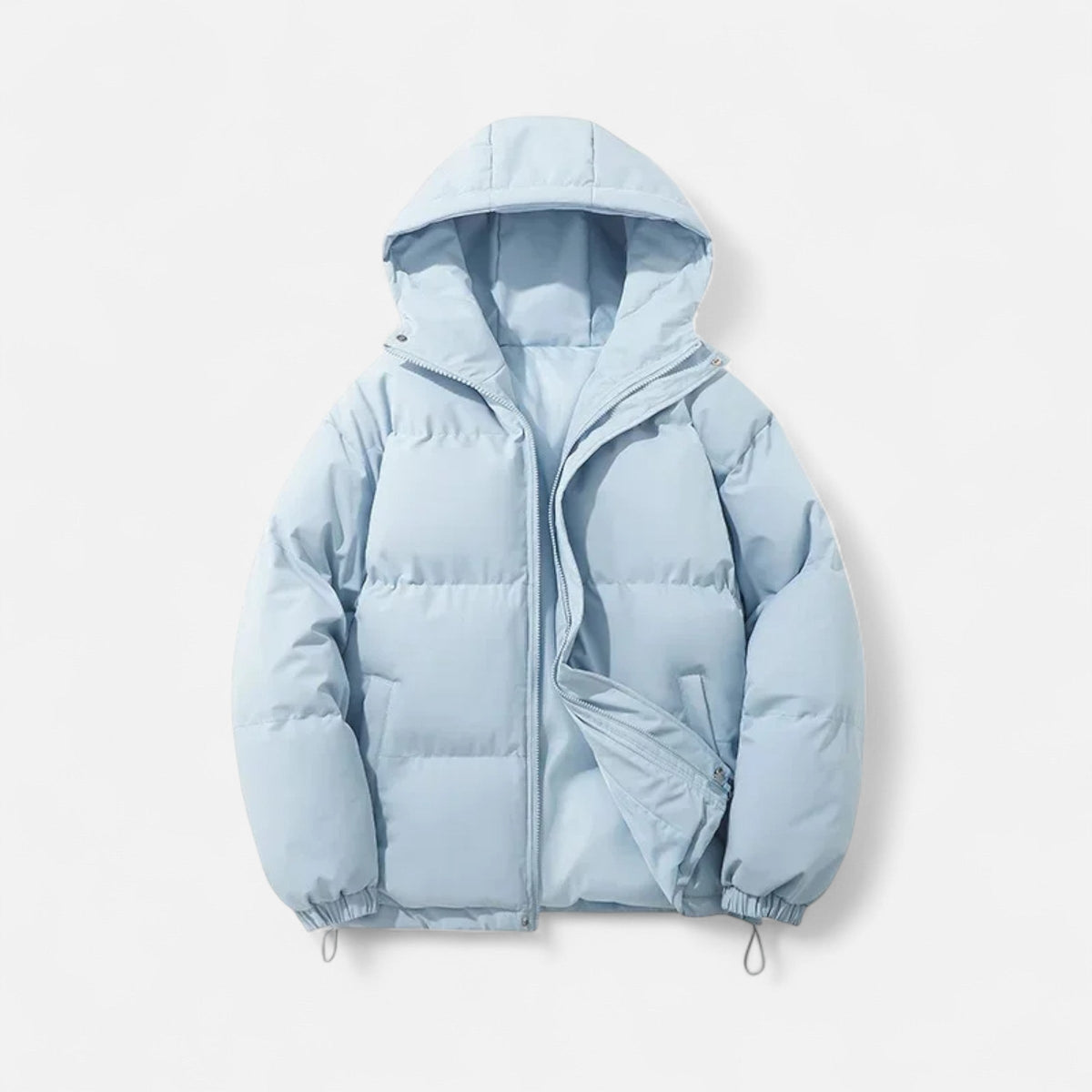 Versatile Insulated Unisex Hooded Thermal Puffer Jacket