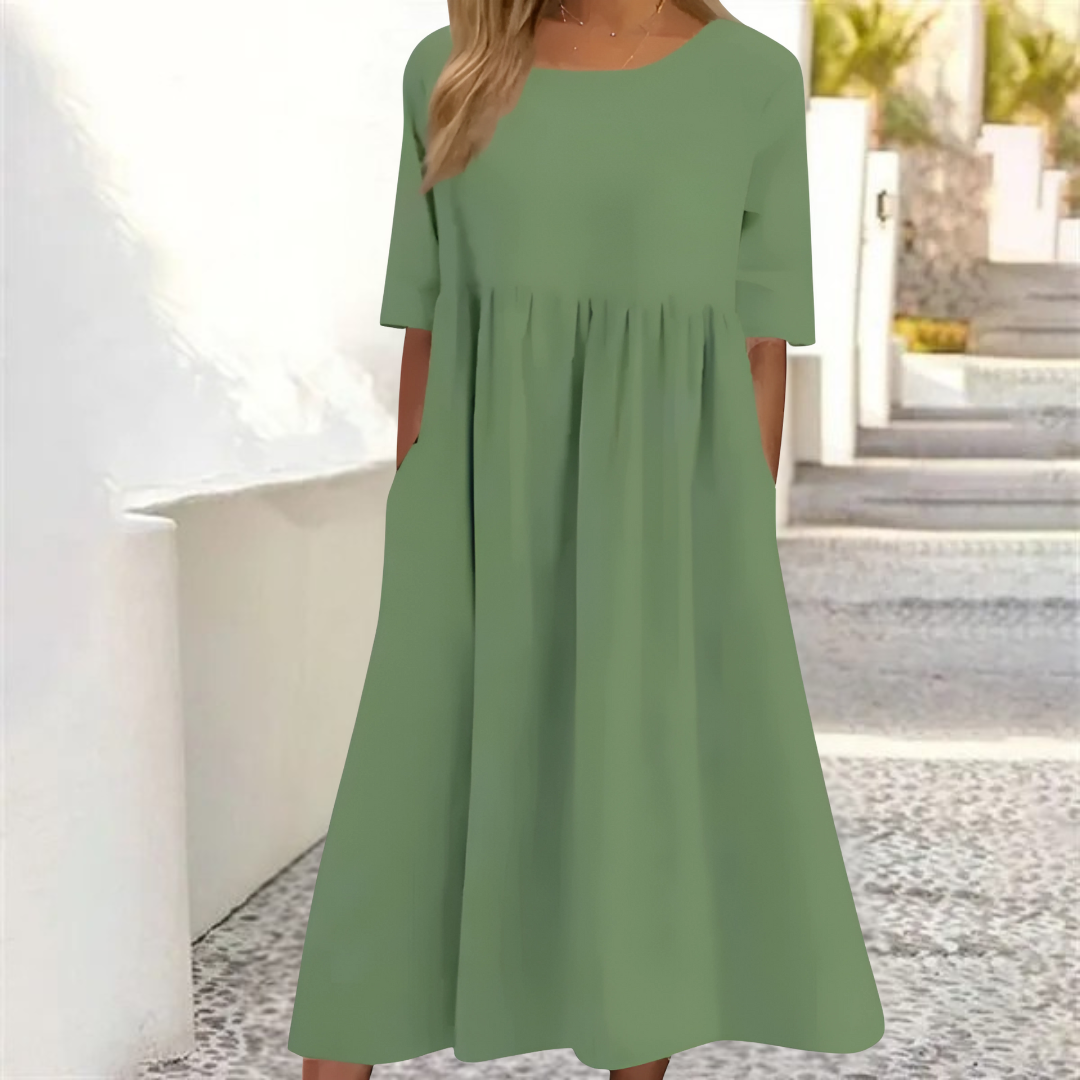 Women's Festive Casual Loose Fit Summer Flowing Dress