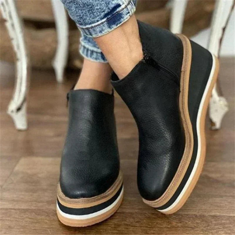 Women’s Platform Chelsea Boots Winter Height and Style