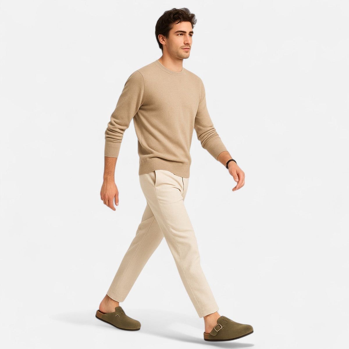 Men’s Home Walking Everyday Suede Mules Sculpted Clog