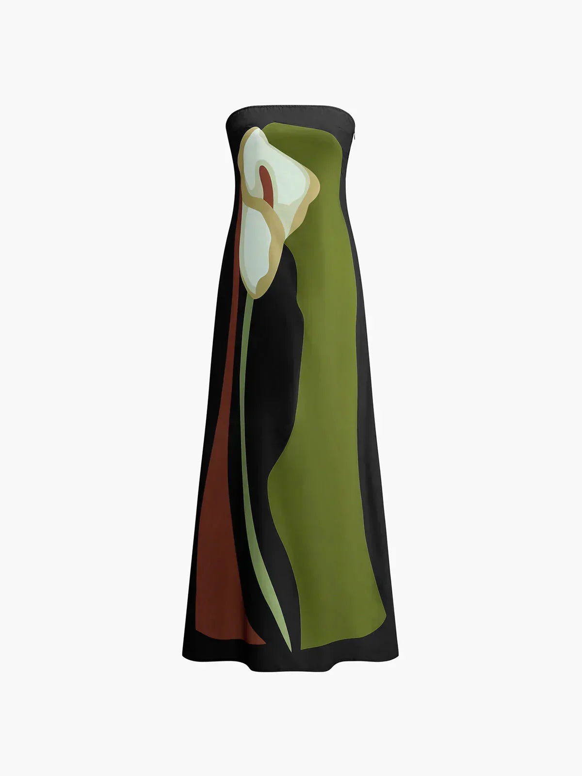 Women's Timeless Strapless Summer Maxi Evening Dress