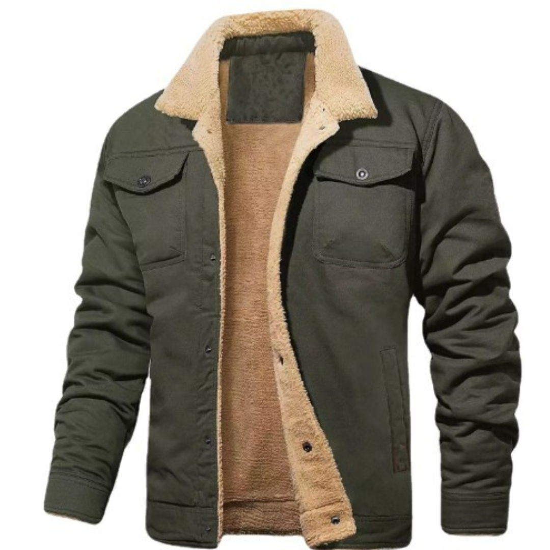 Men’s Cosy Functional Fleece Lined Winter Essential Jacket