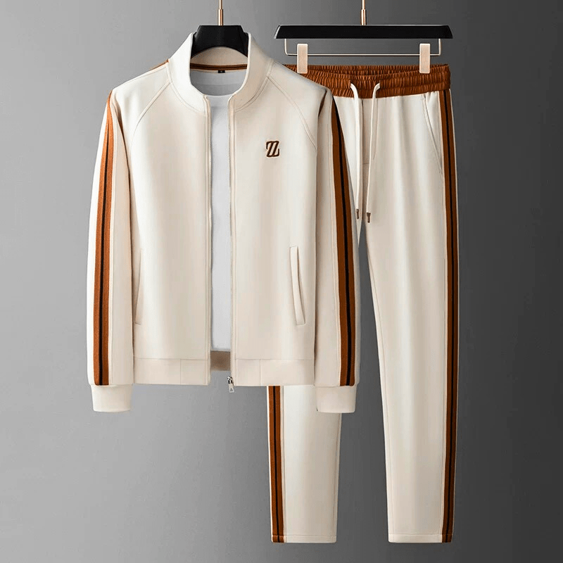 Men’s Sporty Outdoor Two Piece Tracksuit Set